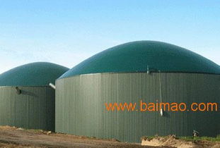 環保新勢力 搪瓷拼裝罐、雙膜柔性儲氣柜與沼氣凝水器的集成應用